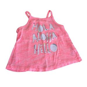 Cat & Jack tank top Ahola Shimmer Size 18 months
